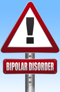 Bipolar Disorder Road Sign Illustration