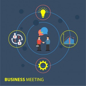 Business Meeting Illustration Design