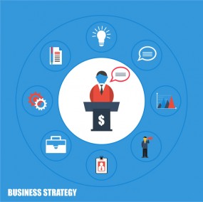Business Strategy Illustration