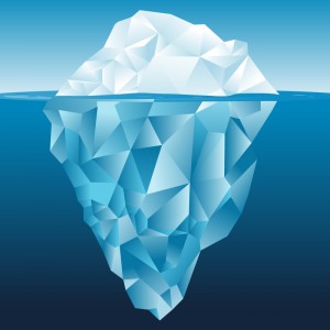Tip of the Iceberg Illustration
